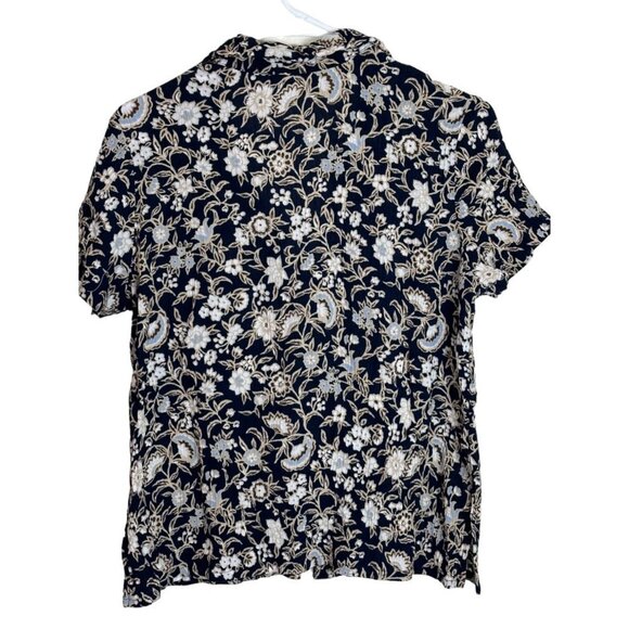 Jaclyn Smith Women's Blouse Color Floral  Size Large Sku 2449 - Picture 6 of 15